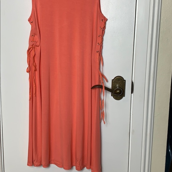 NWT Maurice’s 24/7 peach dress size Sm - Picture 6 of 6